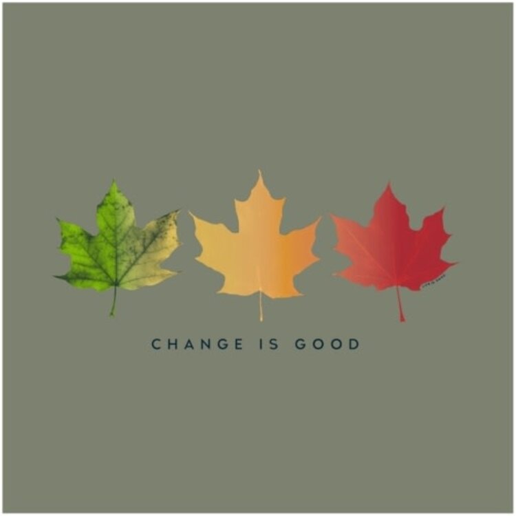 Life is Good WOMEN'S CHANGE IS GOOD 3 LEAVES LONG SLE