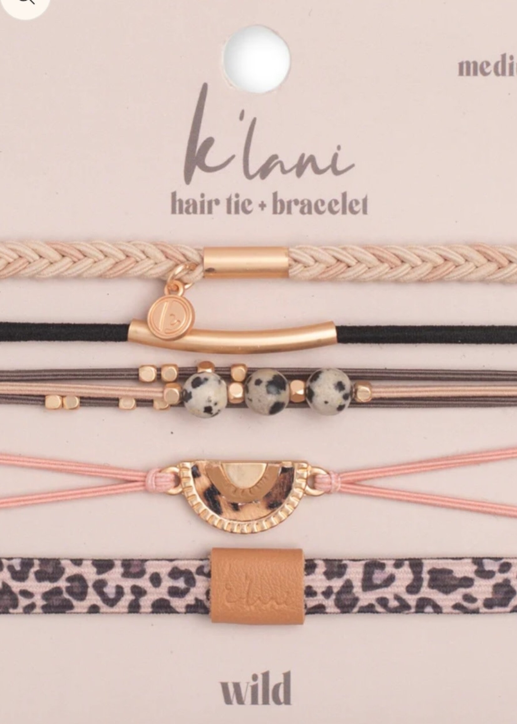 Wild hairtie bracelets