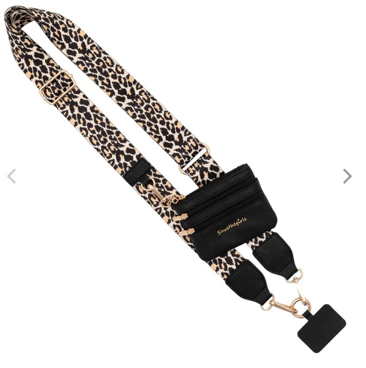 Save The Girls Clip & Go strap with zippered pouch