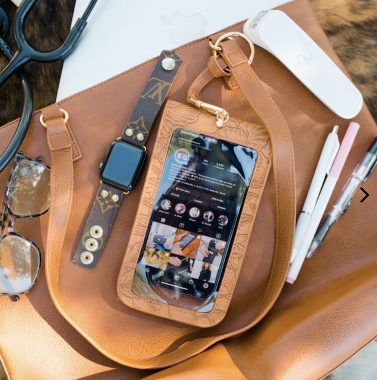 Save The Girls Floral Swing Along RFID purse