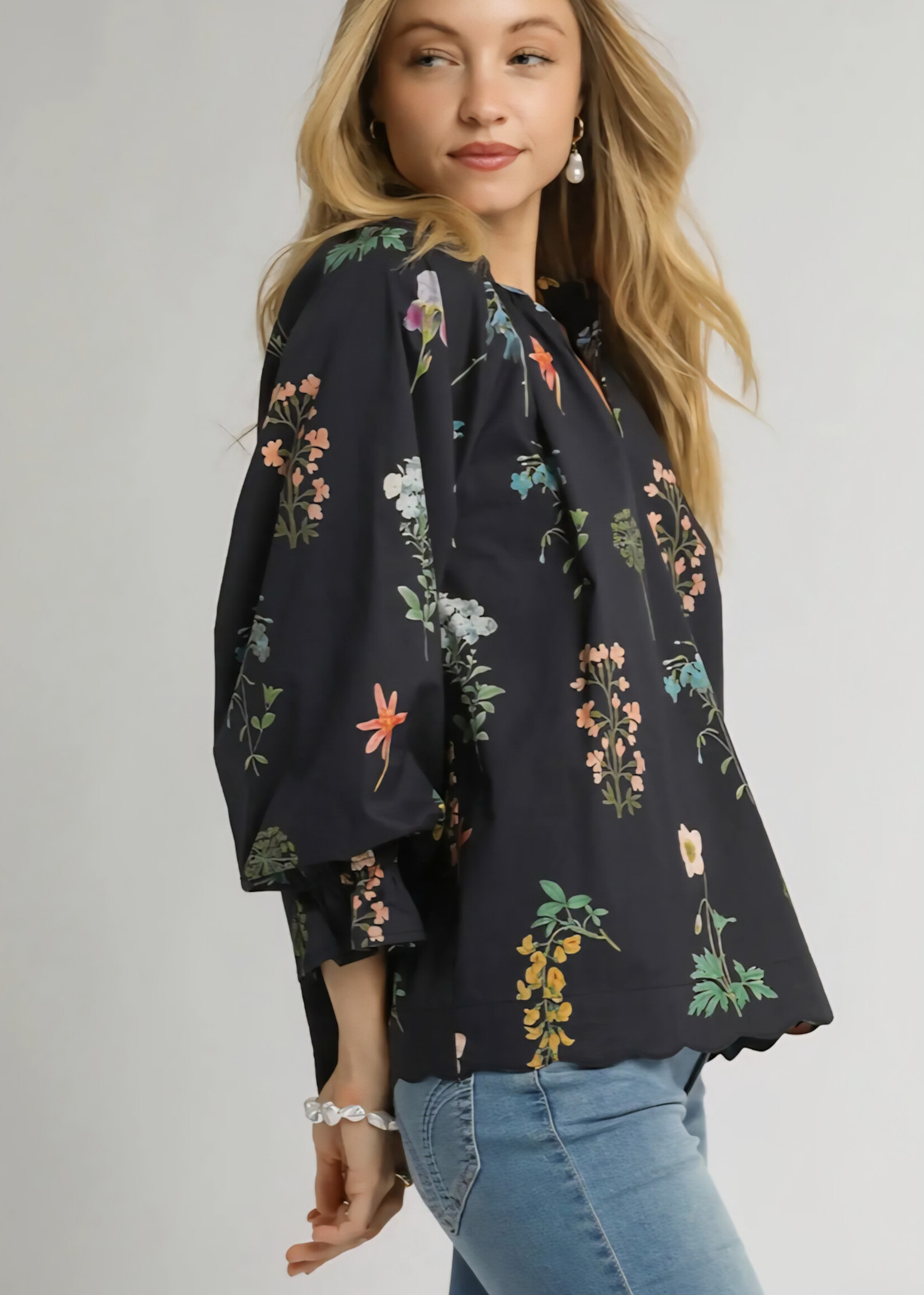 Umgee Botanical Dreams Blouse