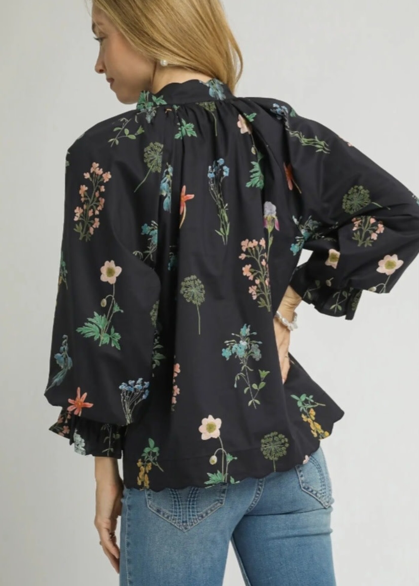 Umgee Botanical Dreams Blouse