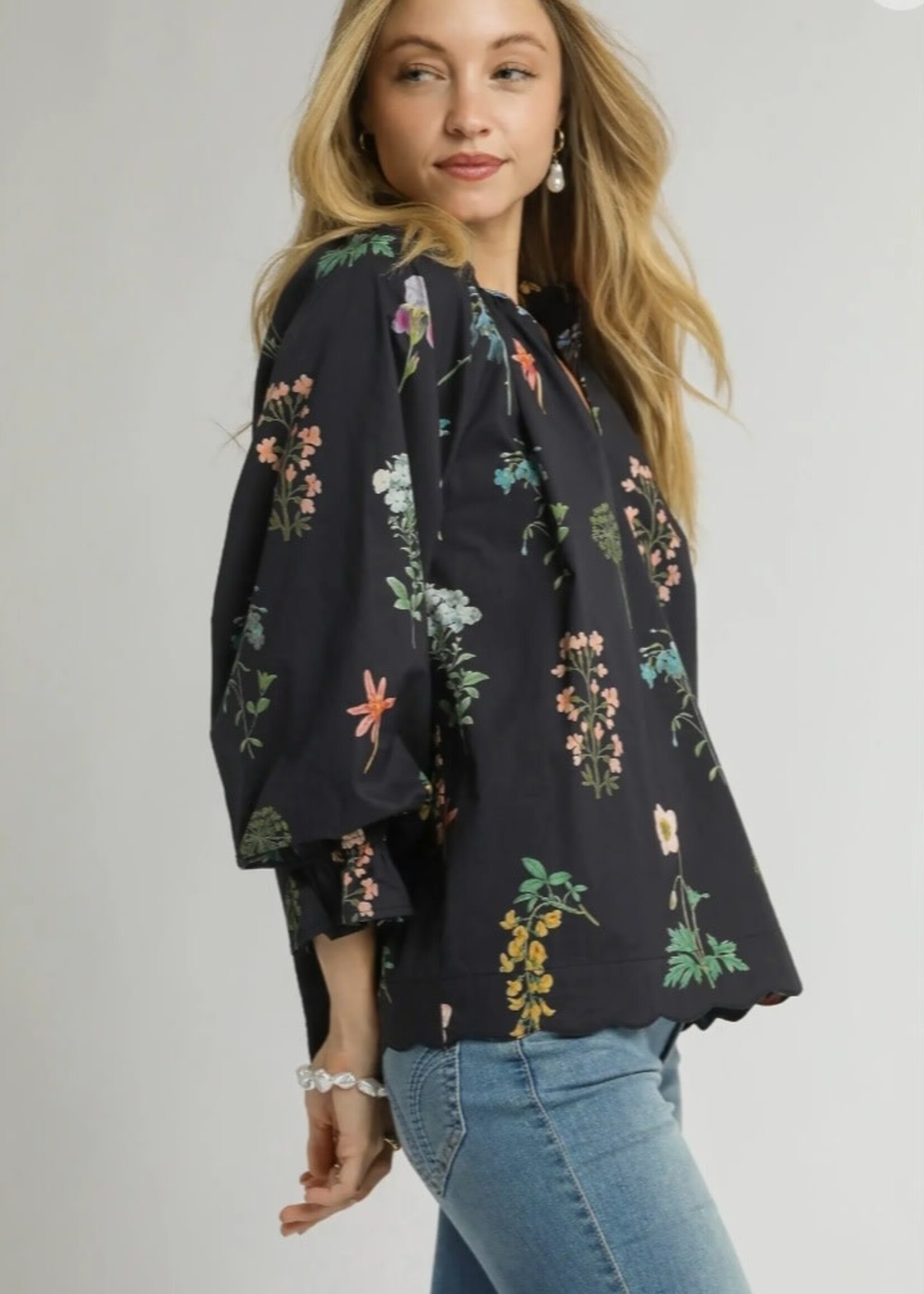 Umgee Botanical Dreams Blouse