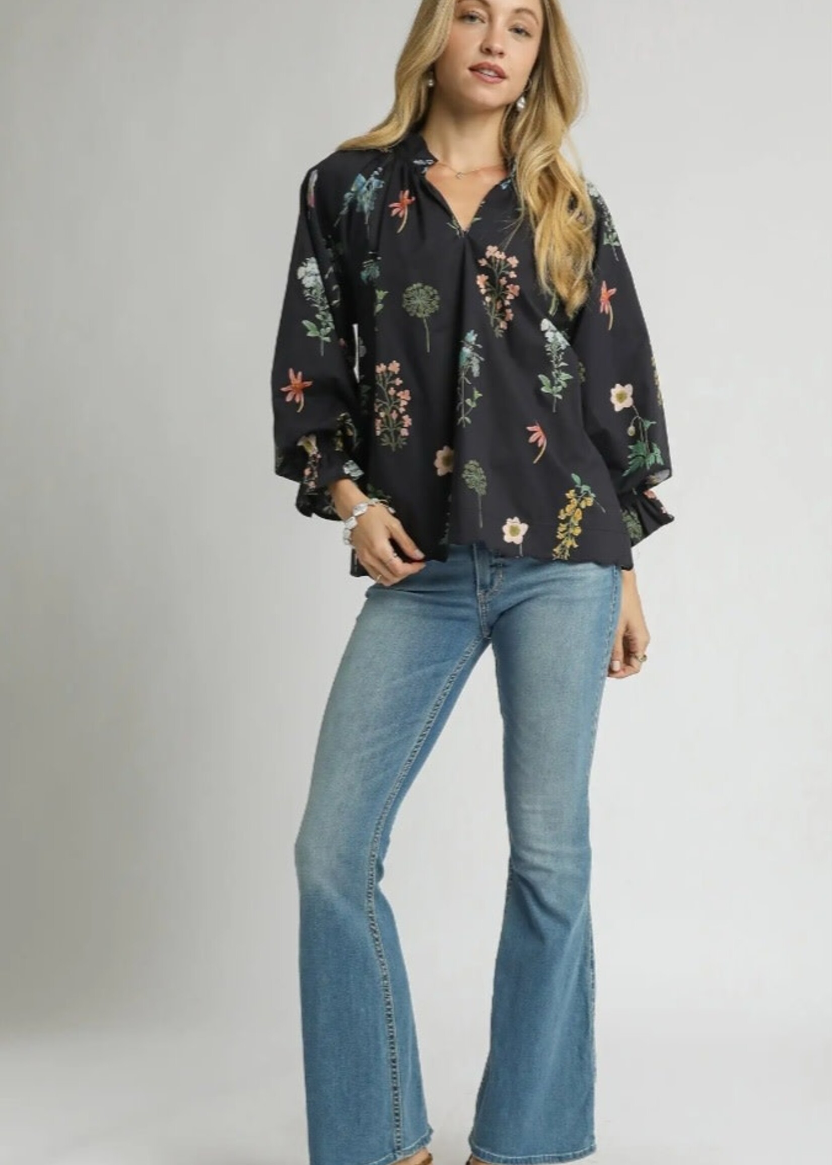 Umgee Botanical Dreams Blouse