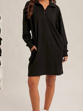 Hem & Thread Luxe Lounge Sweatshirt dress