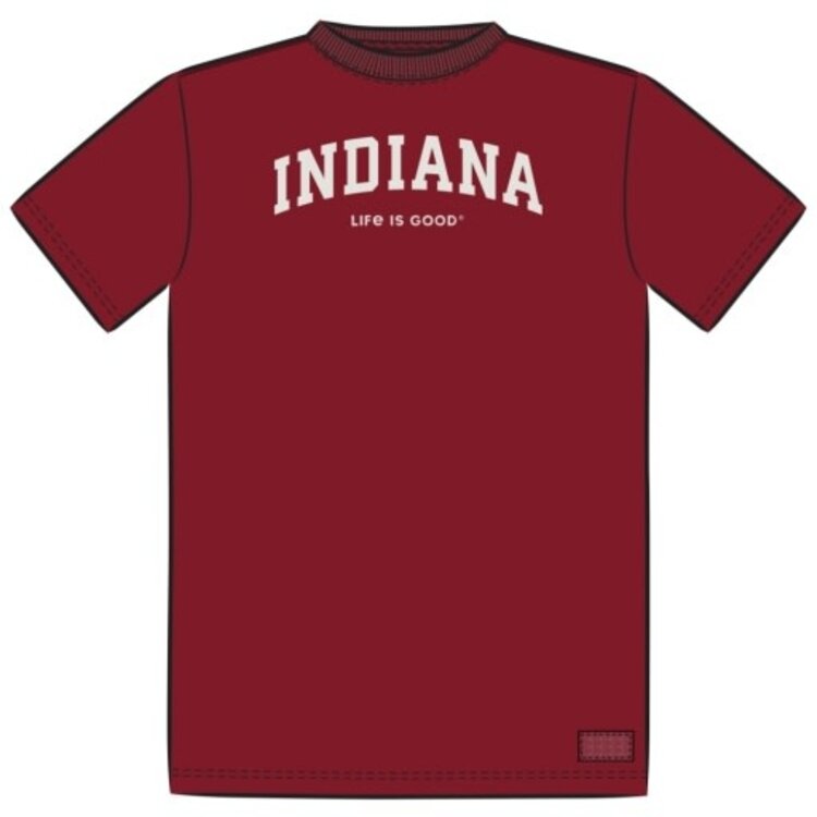 Life is Good MEN'S INDIANA ARCH SHORT SLEEVE CRUSHER
