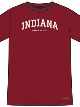 Life is Good WOMEN'S INDIANA ARCH SHORT SLEEVE CRUSHE