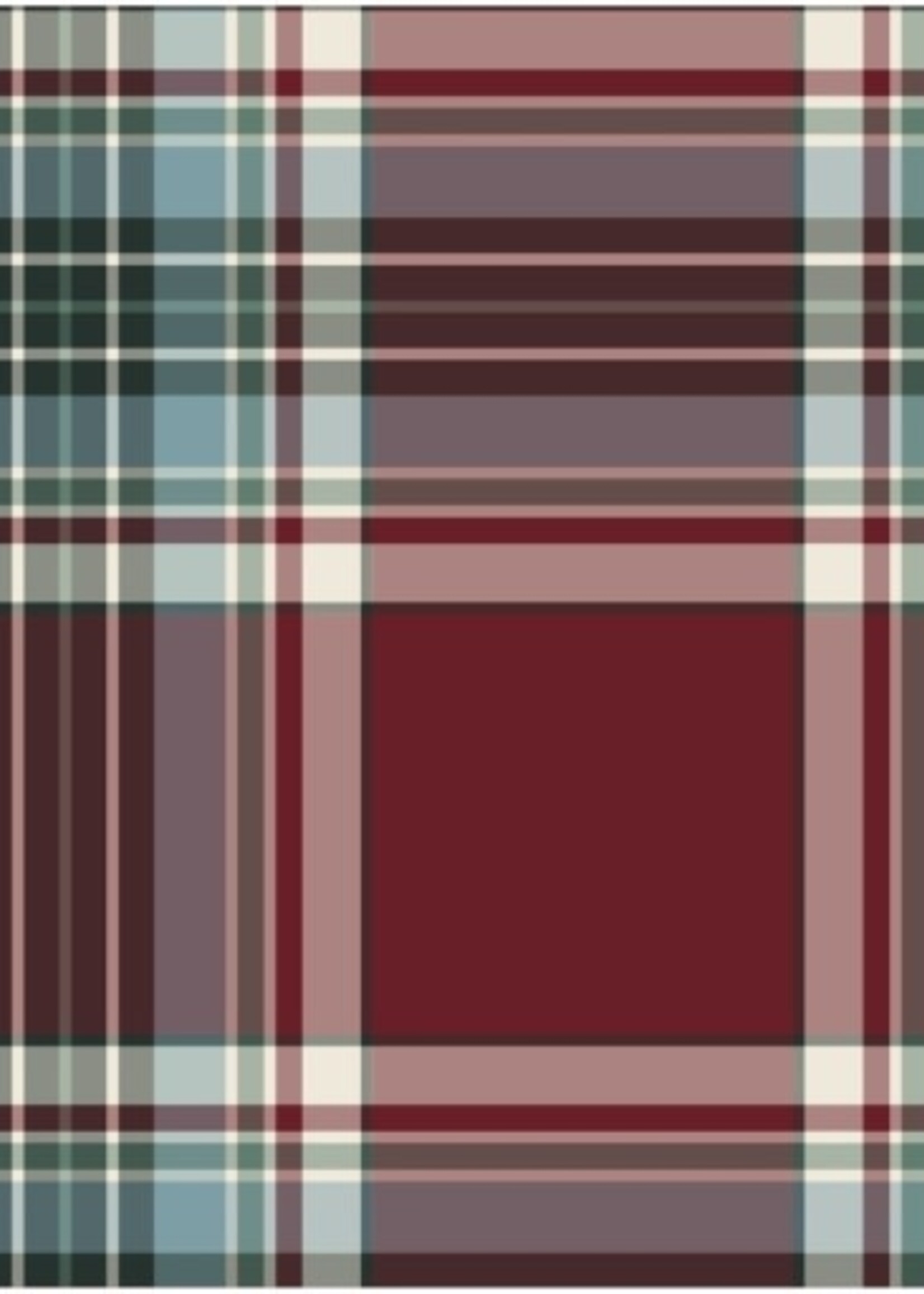 Life is Good WOMEN'S ADIRONDACK RED HOLIDAY PLAID CLA