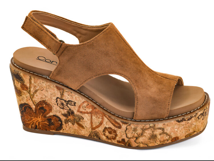 Corkys Footwear Freddie Tobacco Suede