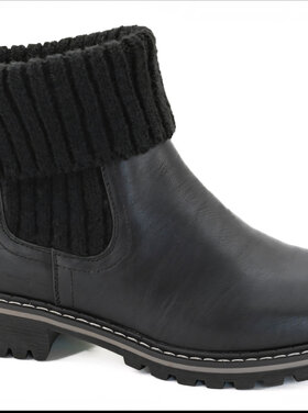Corkys Footwear Quiver Black Sweater boot