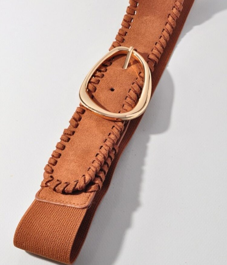 Faux Suede Strech Belts