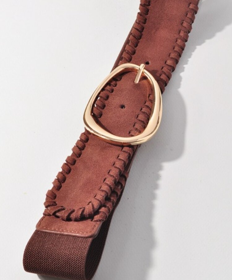 Faux Suede Strech Belts