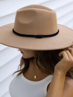 Grace & Lace Wide Brim felt hat