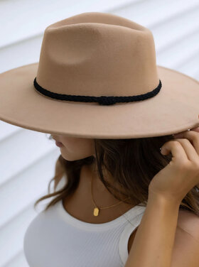 Grace & Lace Wide Brim felt hat