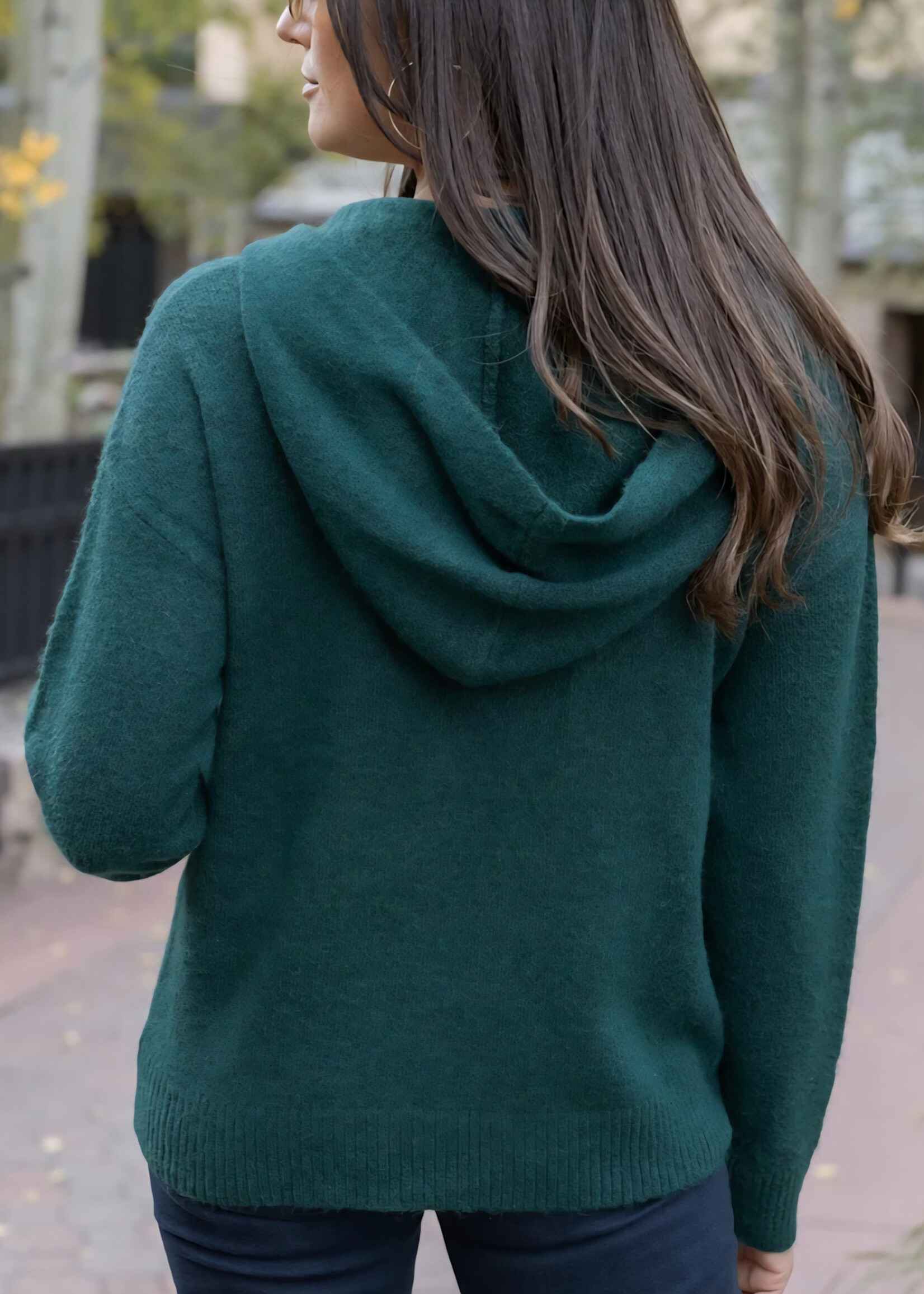 Grace & Lace Soft knit Hoodie Sweater