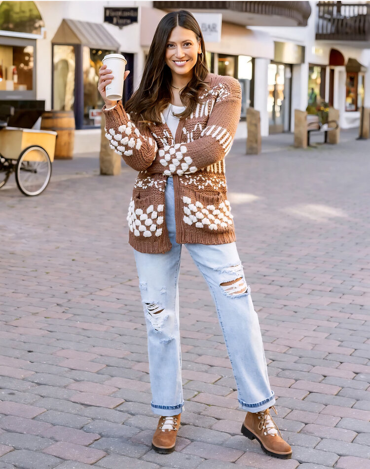 Grace & Lace Mountain Lodge Cardigan