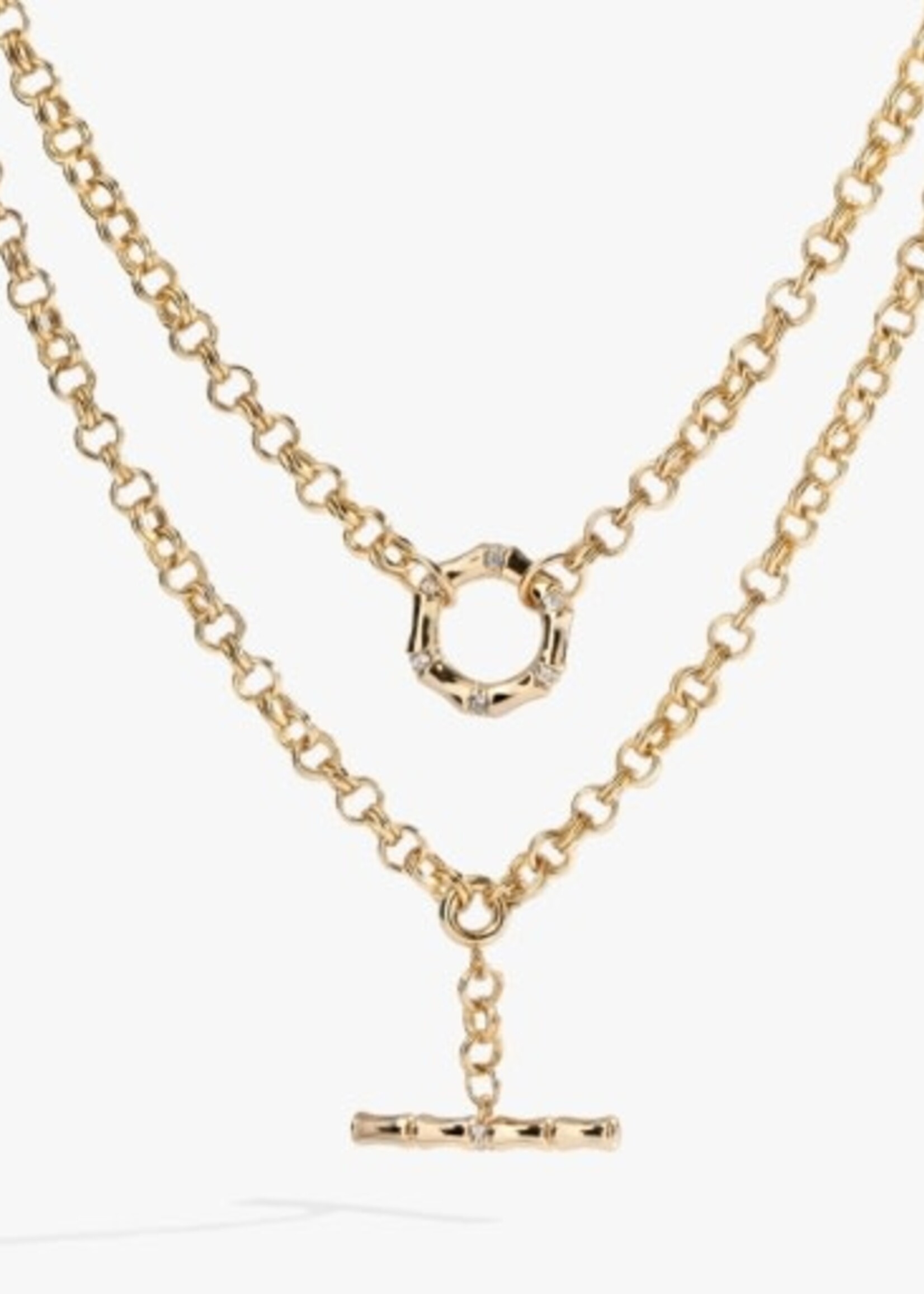 ALEX AND ANI bamboo convertible necklace or bracelet