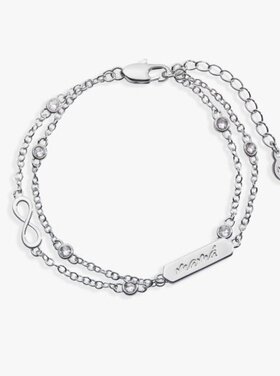 ALEX AND ANI mamá infinity chain double strand bracelet