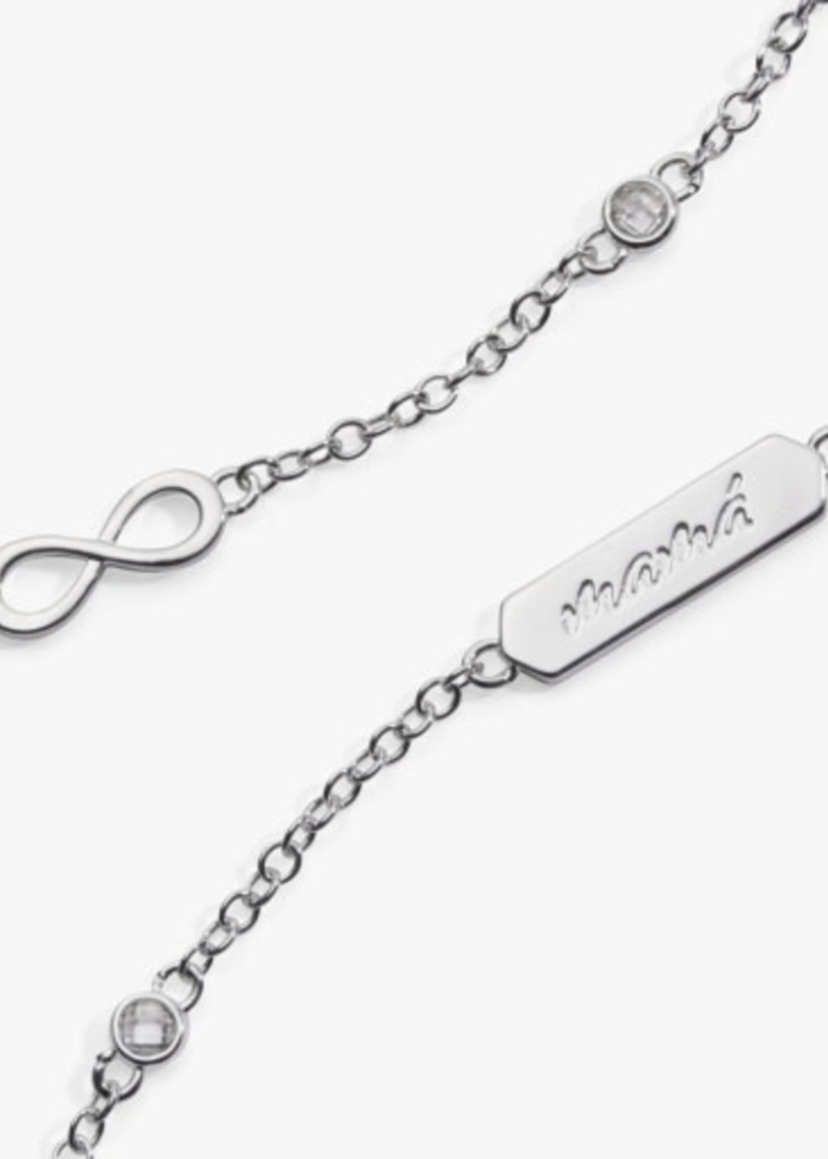 ALEX AND ANI mamá infinity chain double strand bracelet