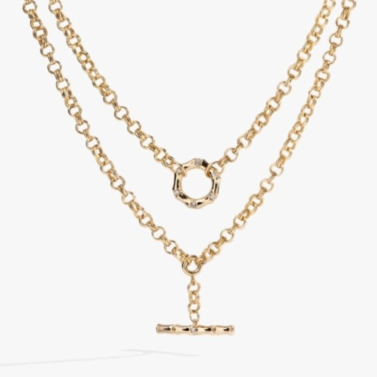 ALEX AND ANI bamboo convertible necklace or bracelet