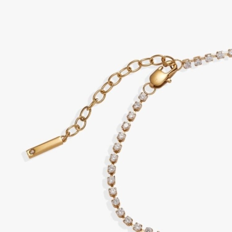 ALEX AND ANI 'mama' crystal tennis bracelet