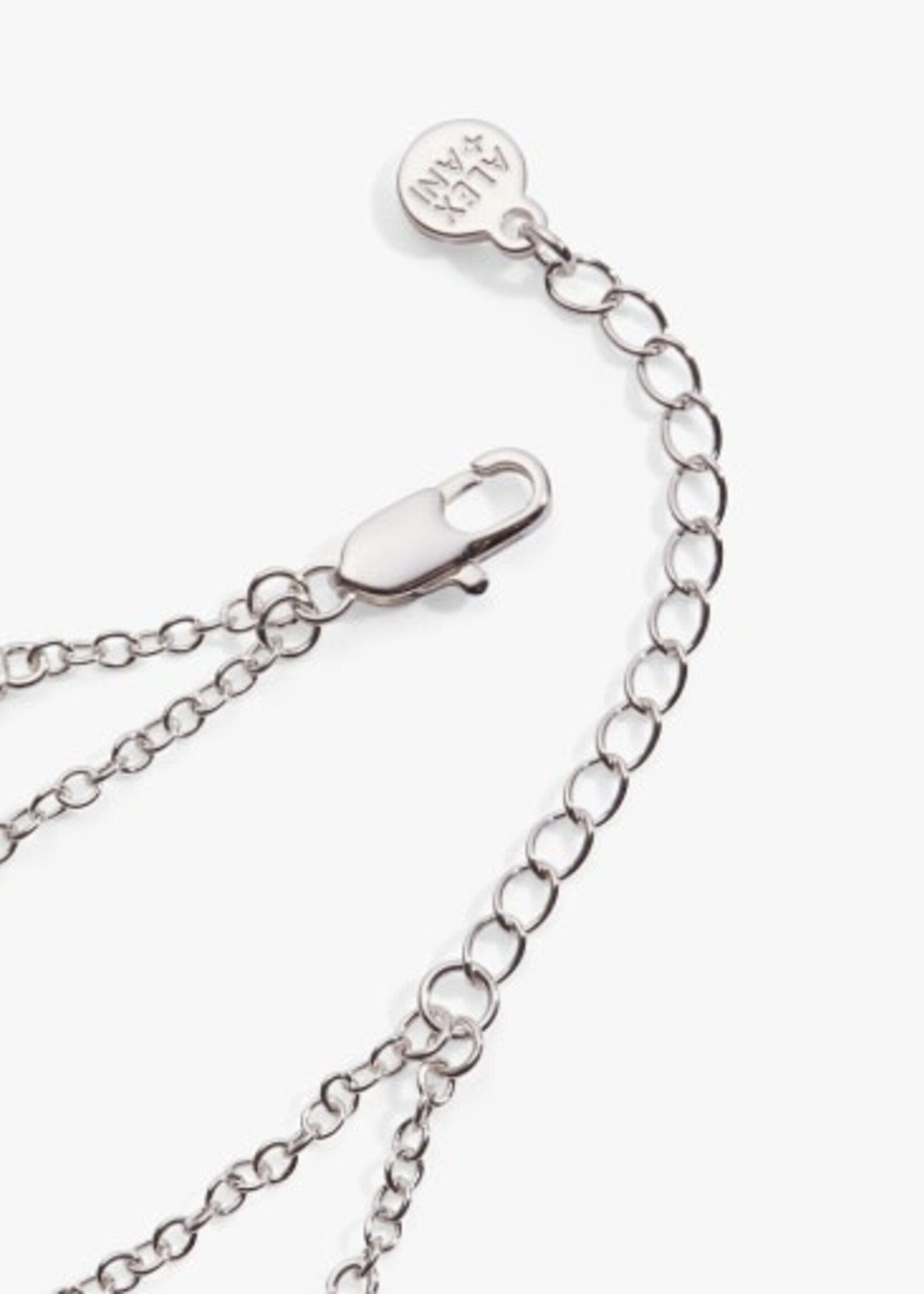 ALEX AND ANI mamá infinity chain double strand bracelet