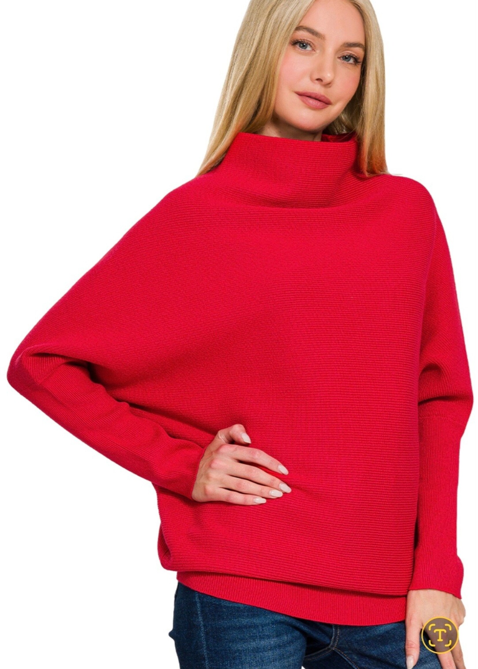 Forever Favorite Sweater Ruby Slipper