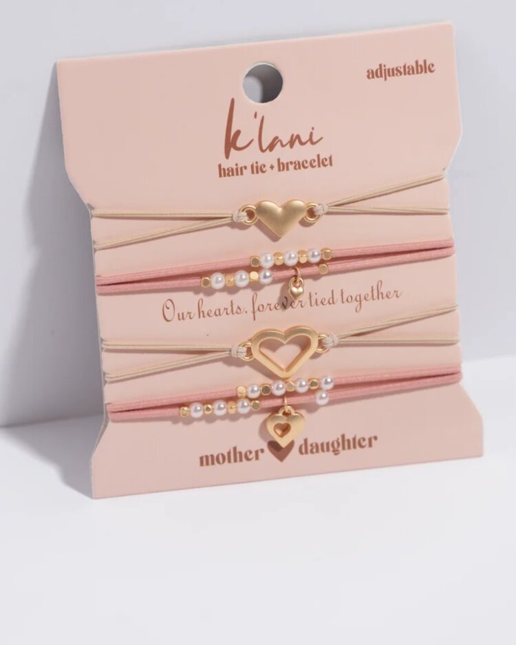 k'lani Mother Daughter hairtie bracelets