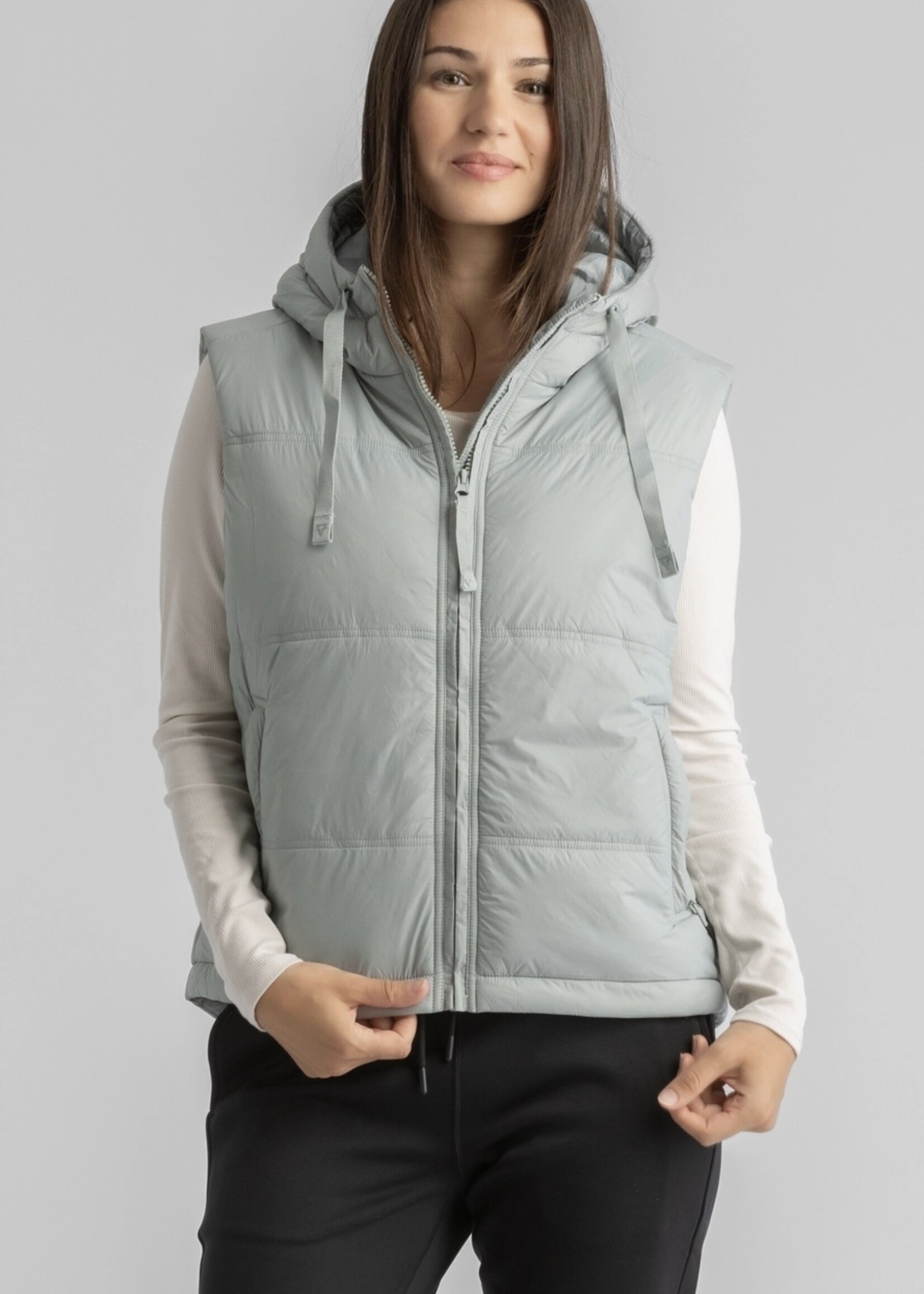 LIV Outdoor Daphne Super Soft Hooded Puffer Vest
