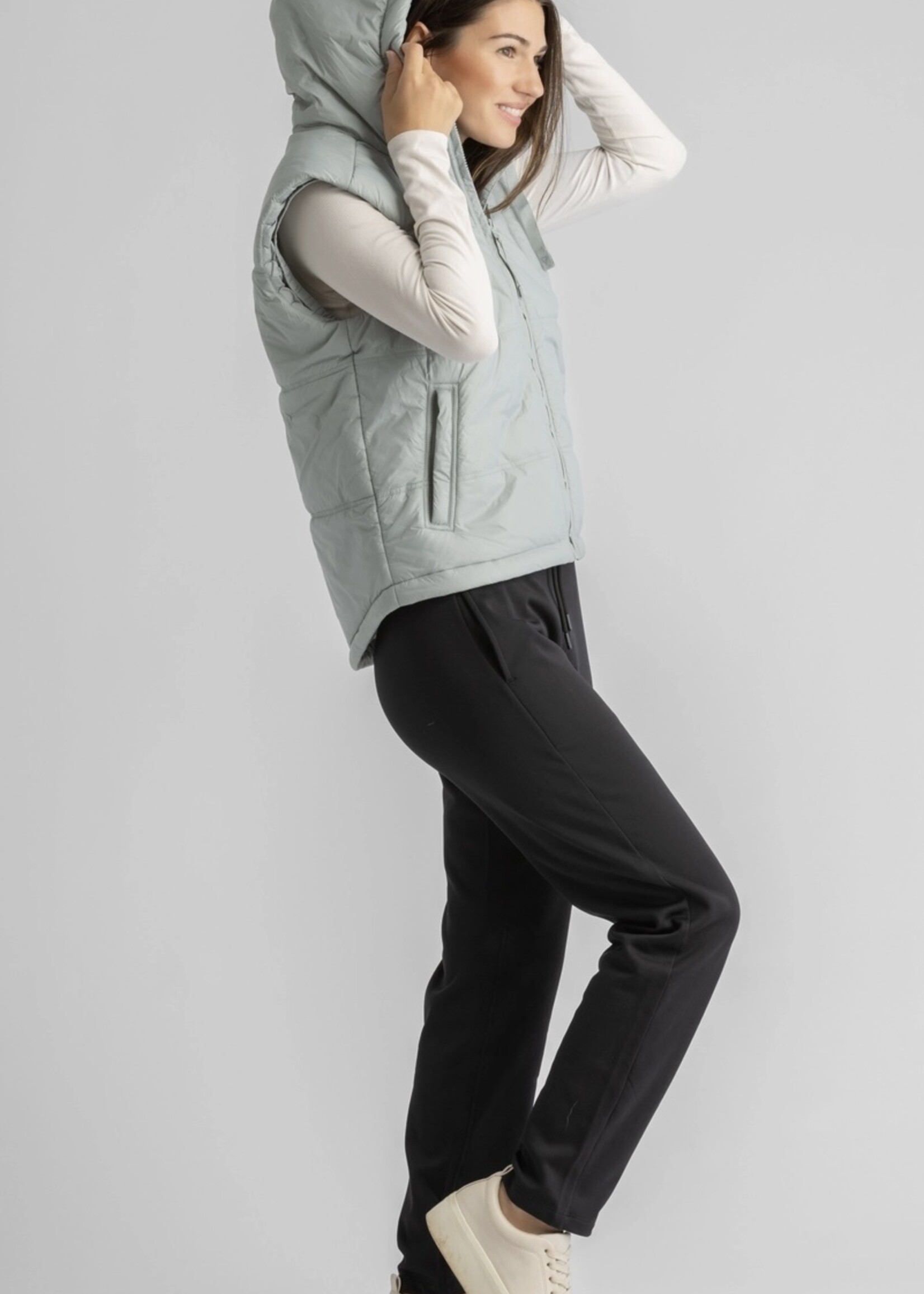 LIV Outdoor Daphne Super Soft Hooded Puffer Vest