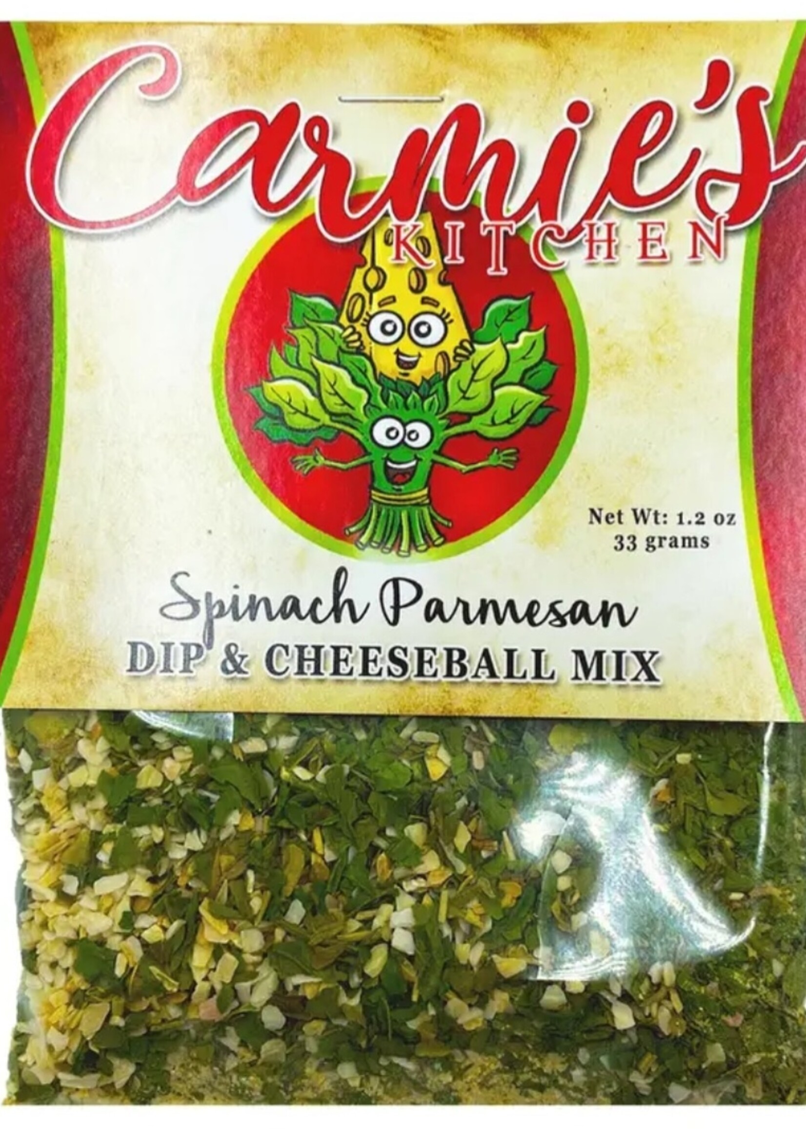 Carmies Kitchen Dip & Cheeseball Mixes