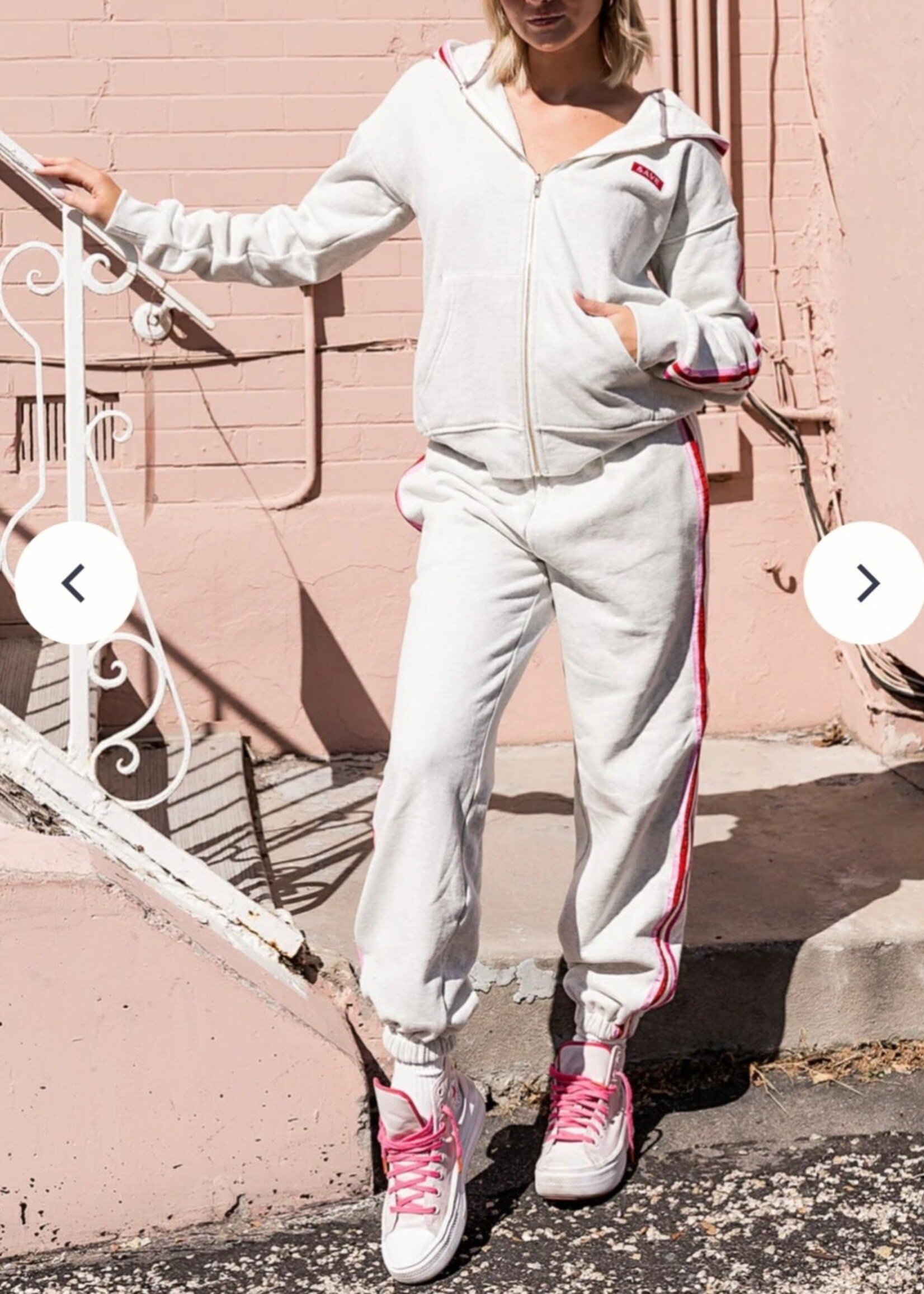 Ampersand Avenue Comfort Zone Full Zip -Main Squeeze