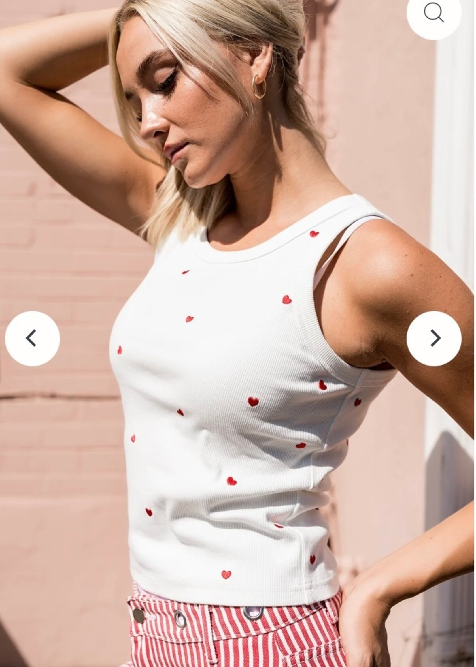 White Heart Tank
