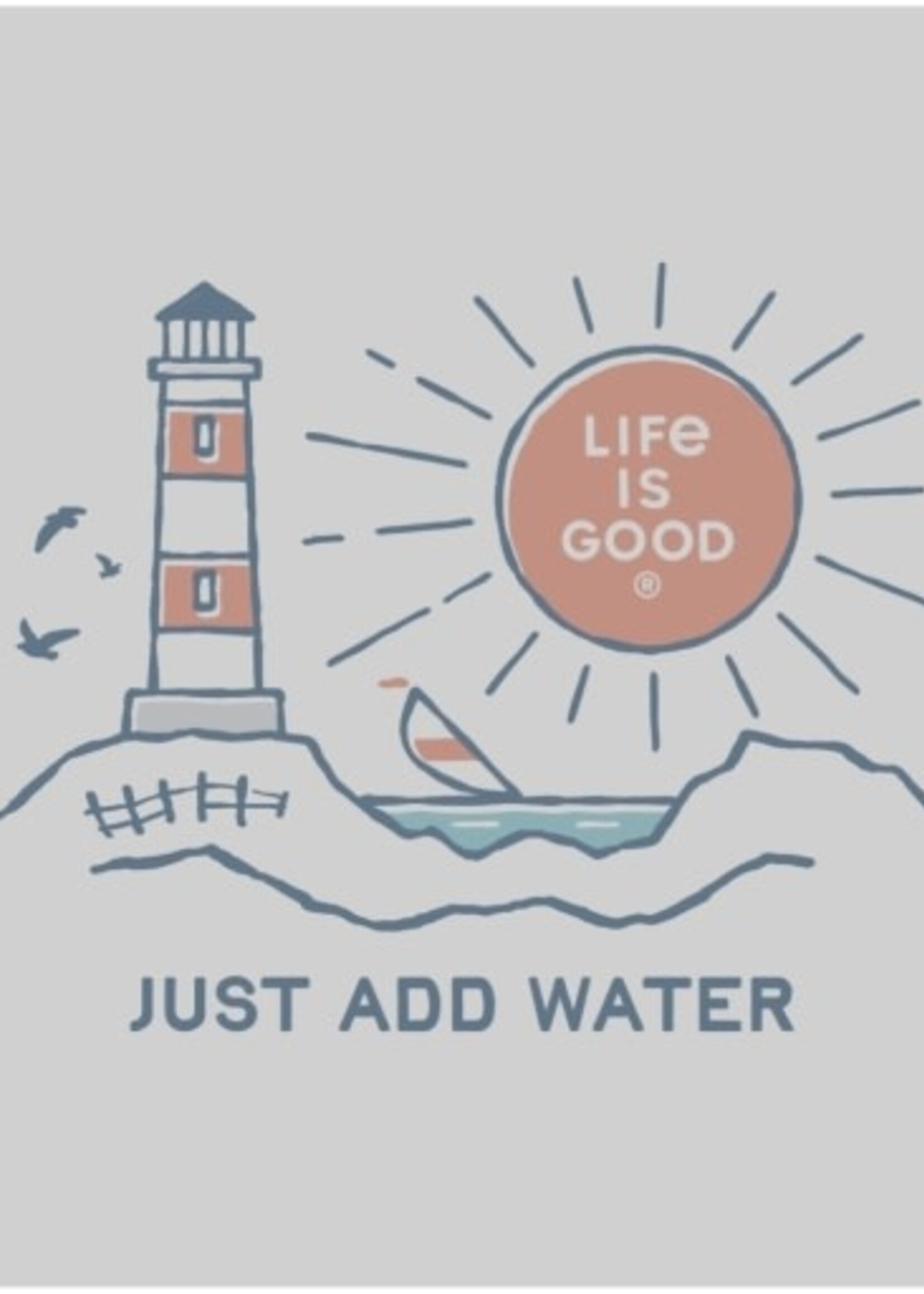 Life is Good WOMEN'S JUST ADD WATER VISTA SHORT SLEEV