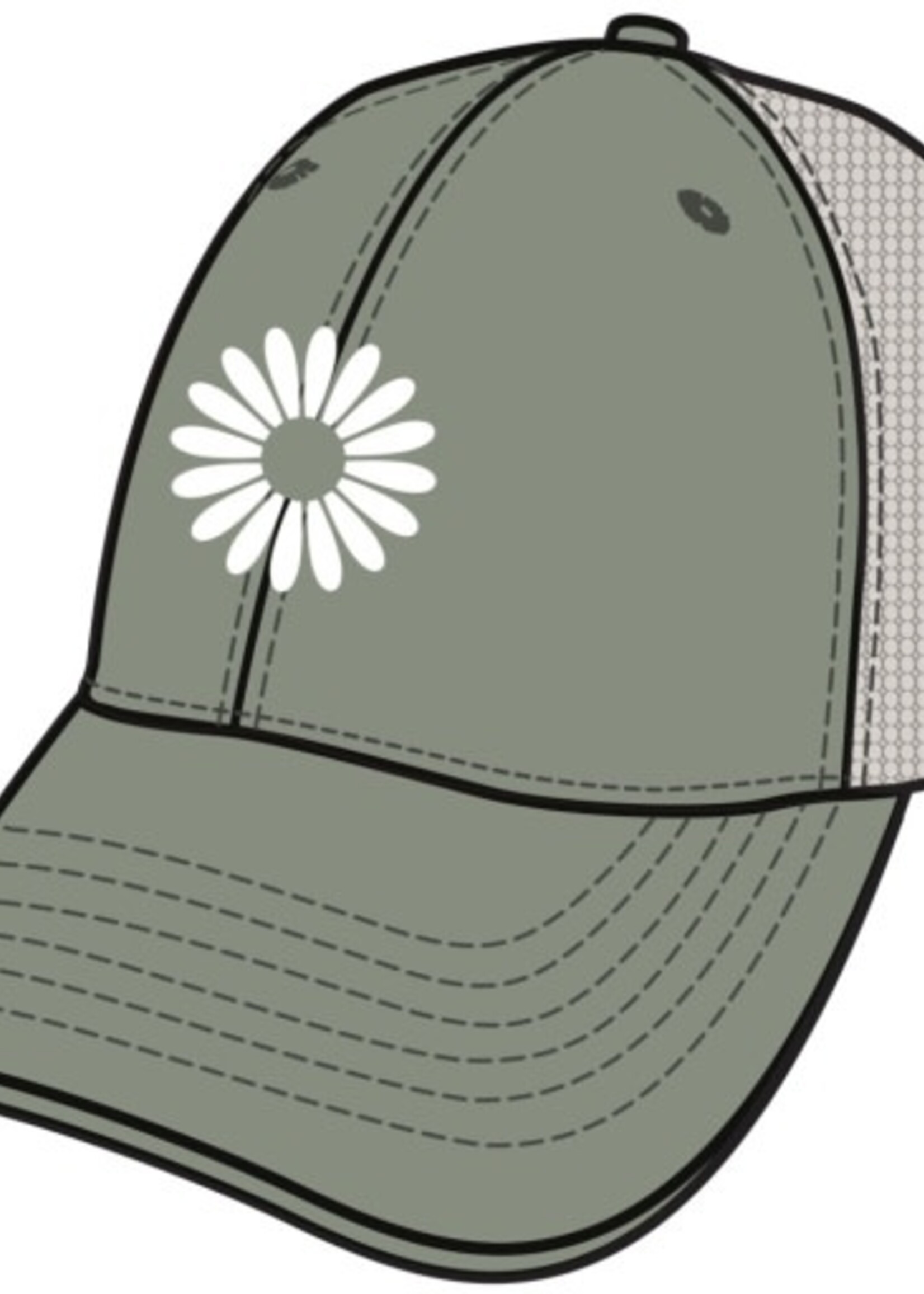 Life is Good ADULT UNISEX CLEAN DAISY TRUCKER