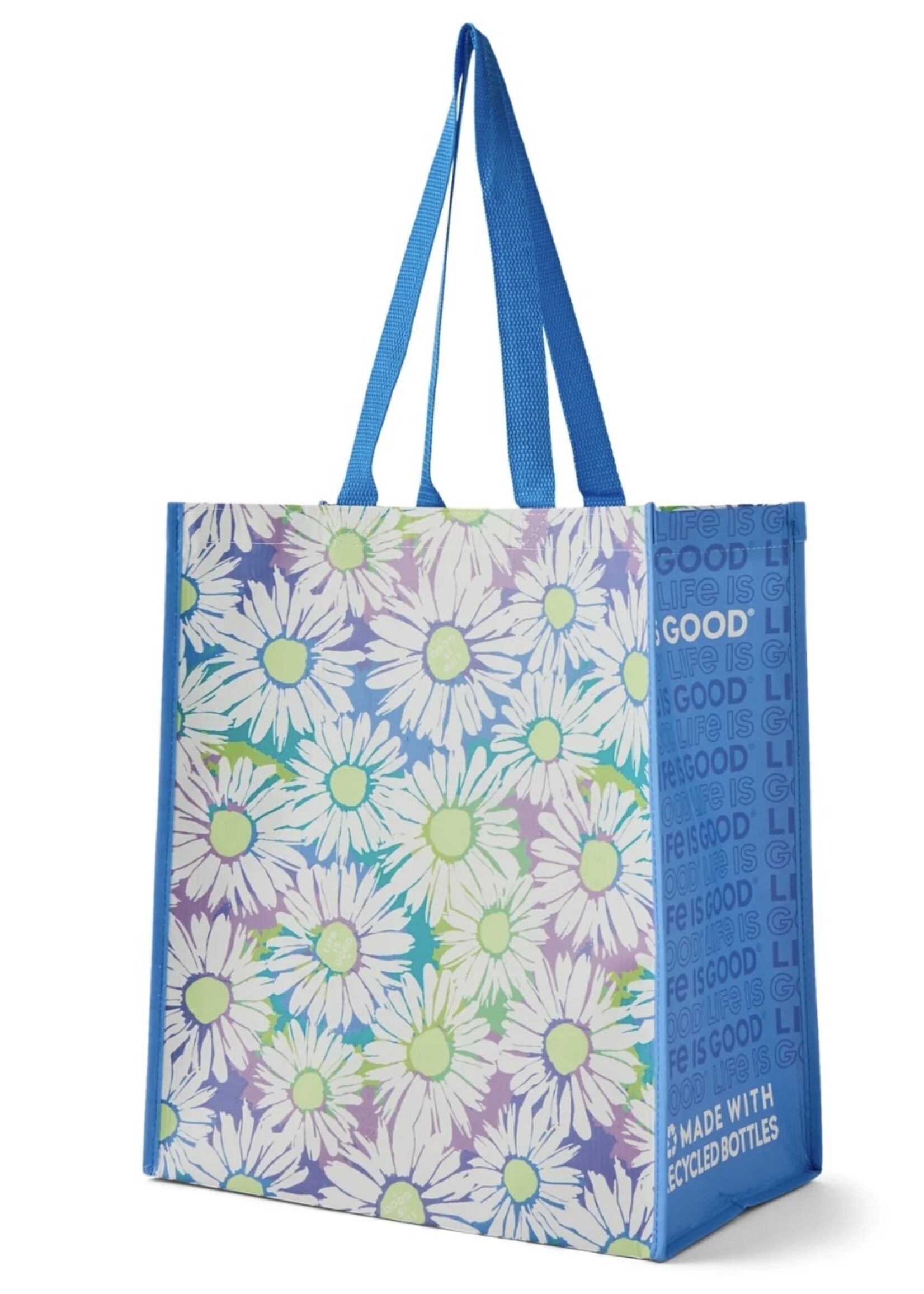 Life is Good TIE DYE DAISY PATTERN THE GOOD TOTE