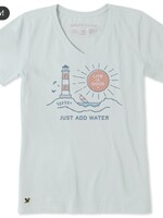 Life is Good WOMEN'S JUST ADD WATER VISTA SHORT SLEEV