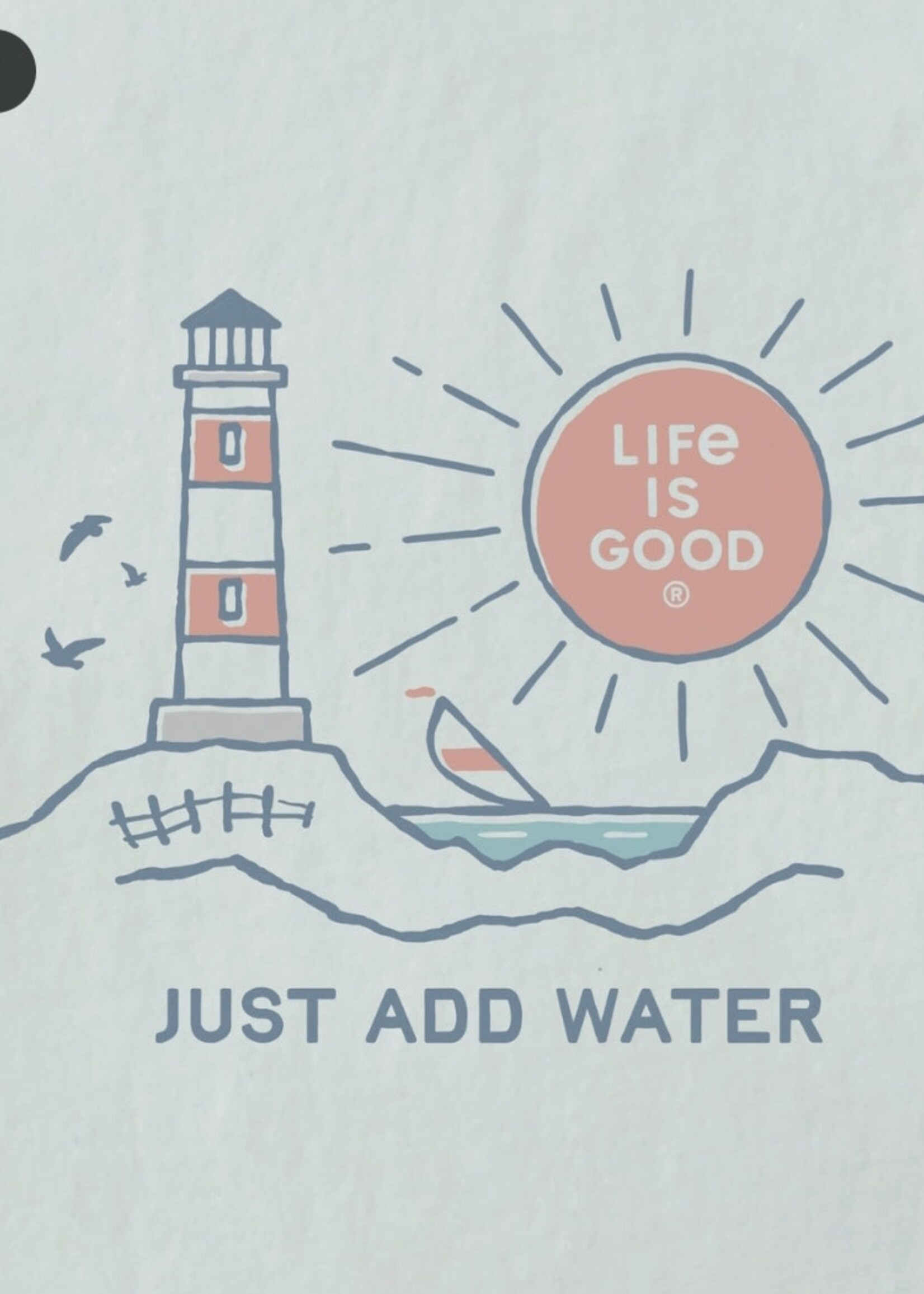 Life is Good WOMEN'S JUST ADD WATER VISTA SHORT SLEEV