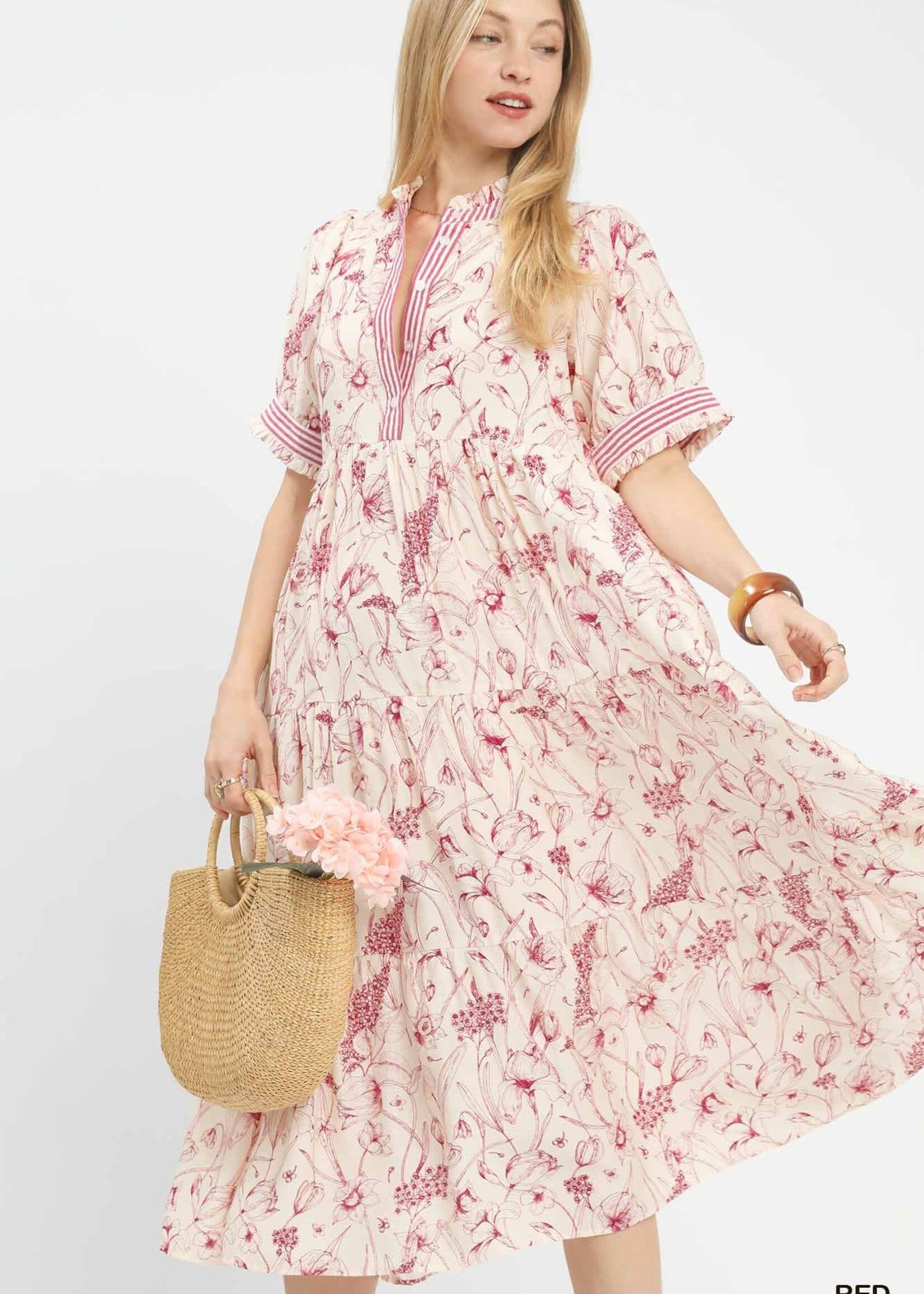 Umgee Brunch in Bloom Dress