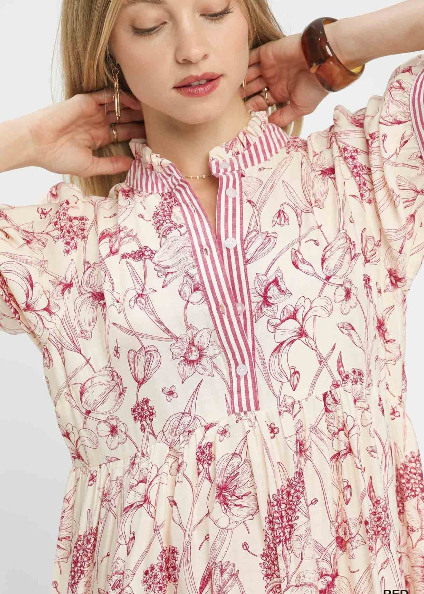 Umgee Brunch in Bloom Dress