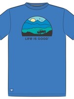 Life is Good MEN'S ATV SUNSET SHORT SLEEVE CRUSHER TE