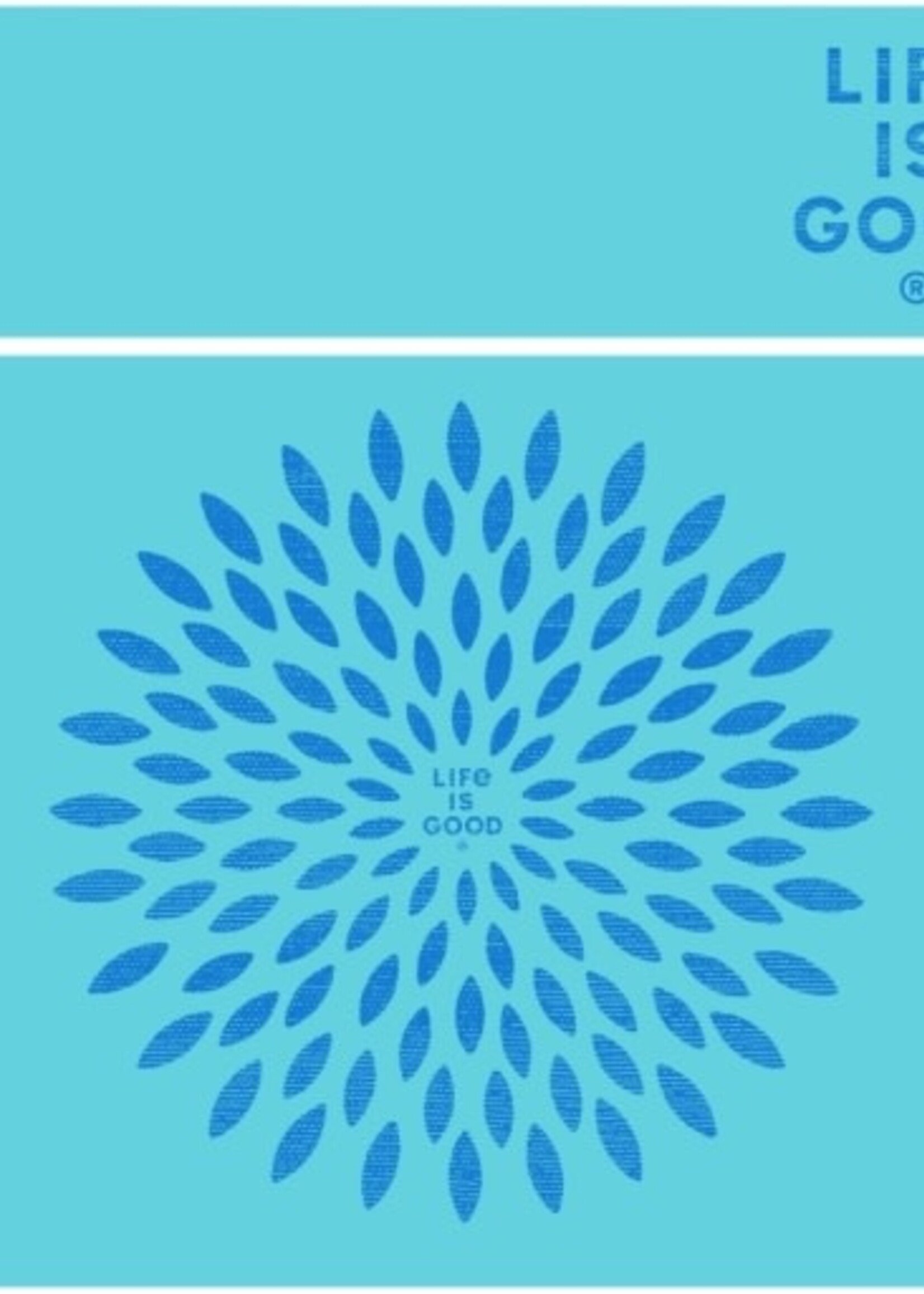 Life is Good WOMEN'S BURST SYMMETRY LONG SLEEVE CRUSH