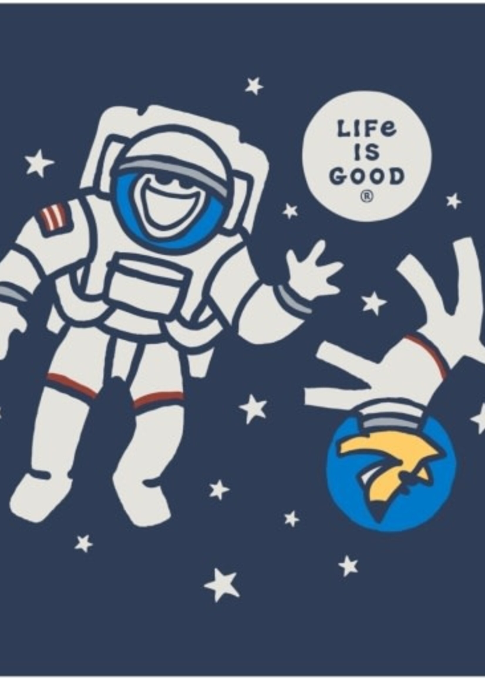 Life is Good KIDS JAKE AND ROCKET IN SPACE SHORT SLEE