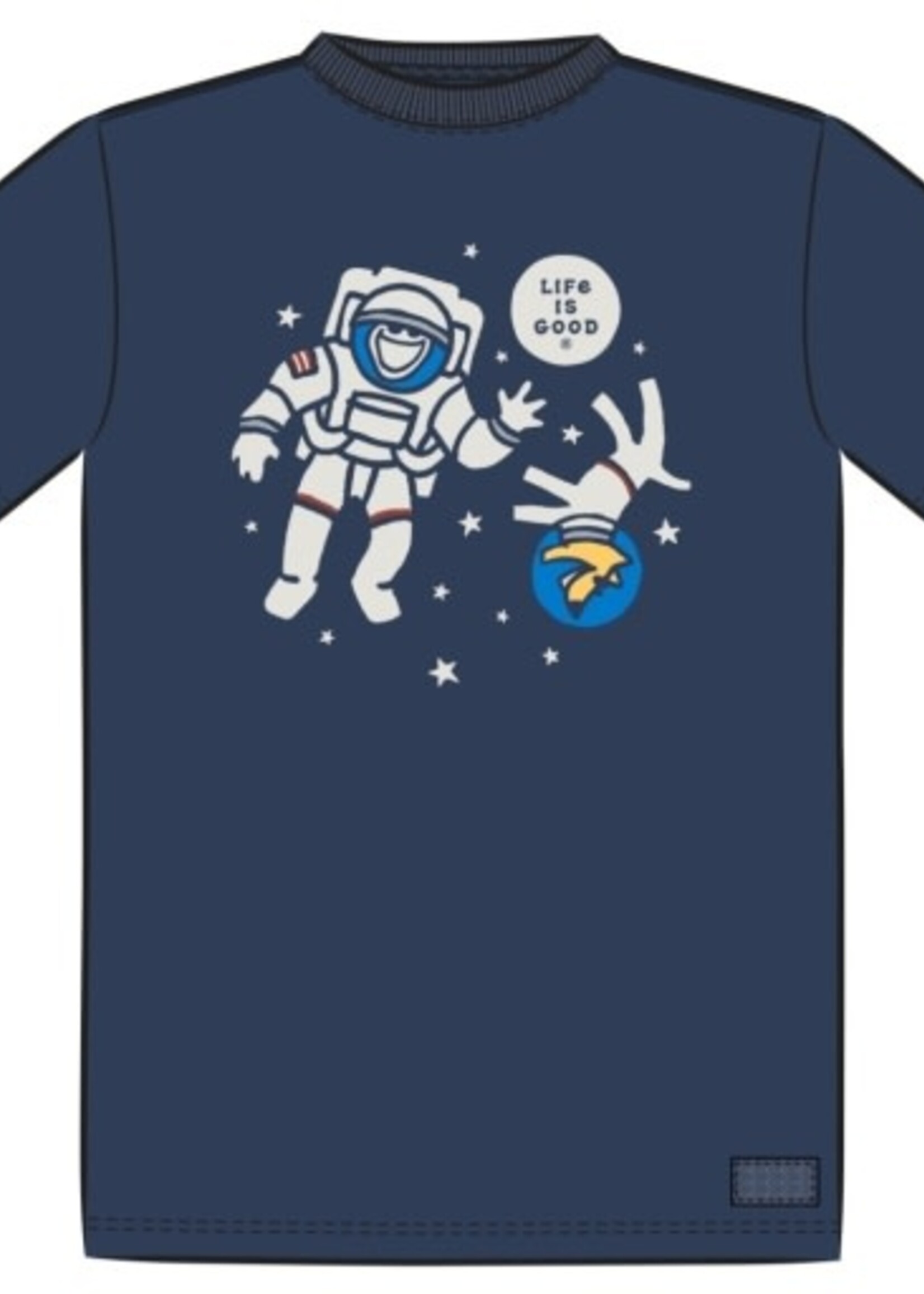 Life is Good KIDS JAKE AND ROCKET IN SPACE SHORT SLEE