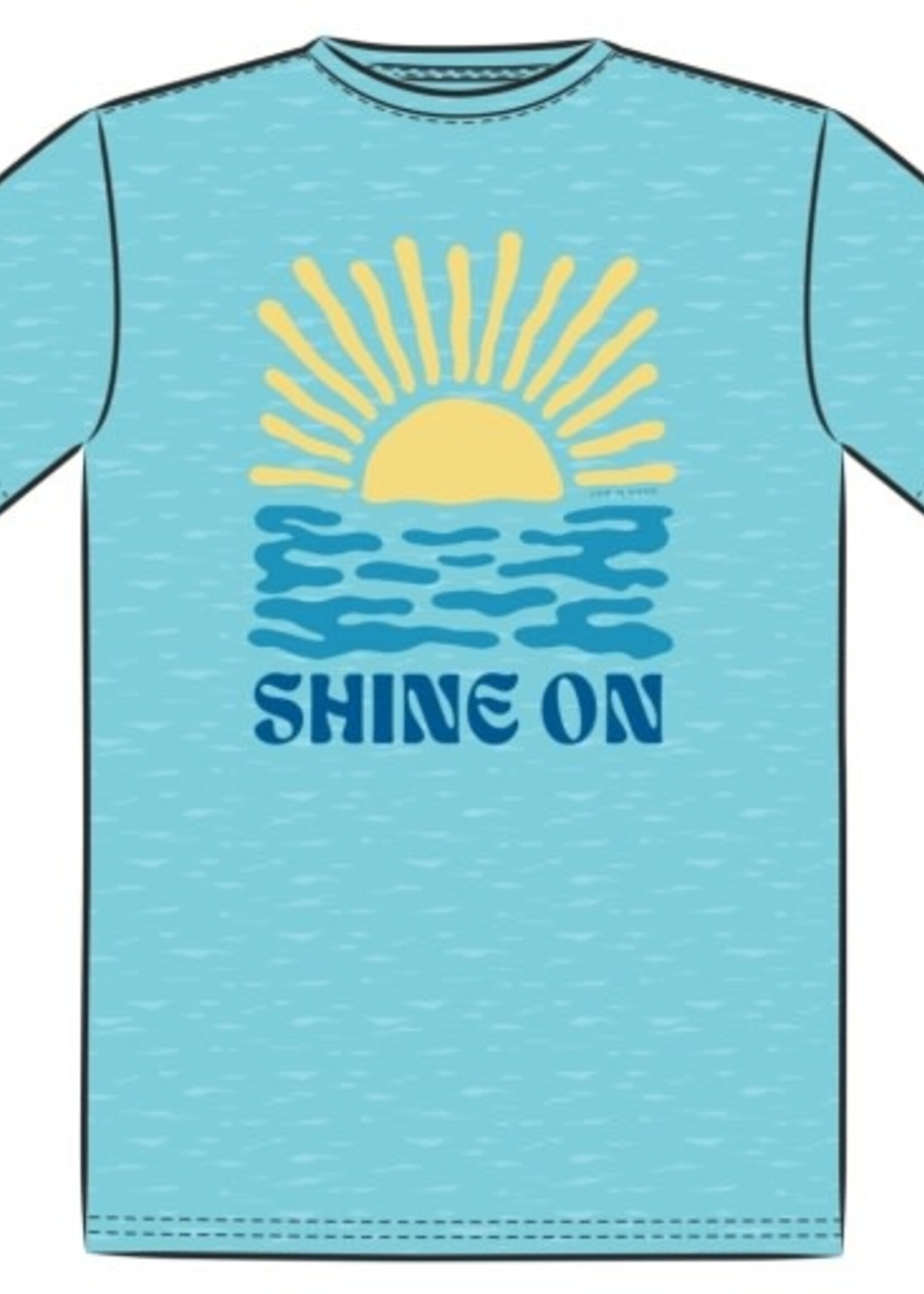 Life is Good KIDS SHINE ON SUNSET SHORT SLEEVE SUN CR