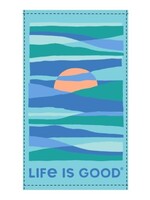 Life is Good ADULT UNISEX  BEACH TOWEL