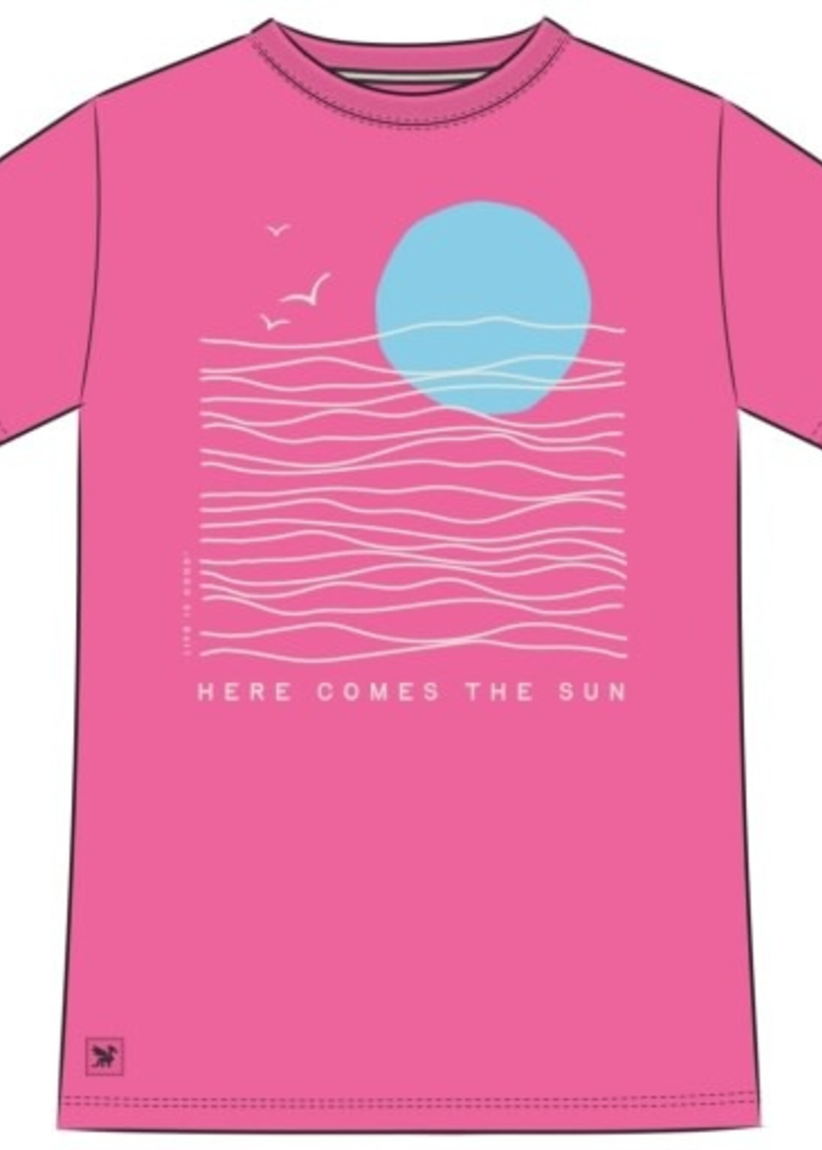 Life is Good WOMEN'S HERE COMES THE SUN AND WAVES SHO