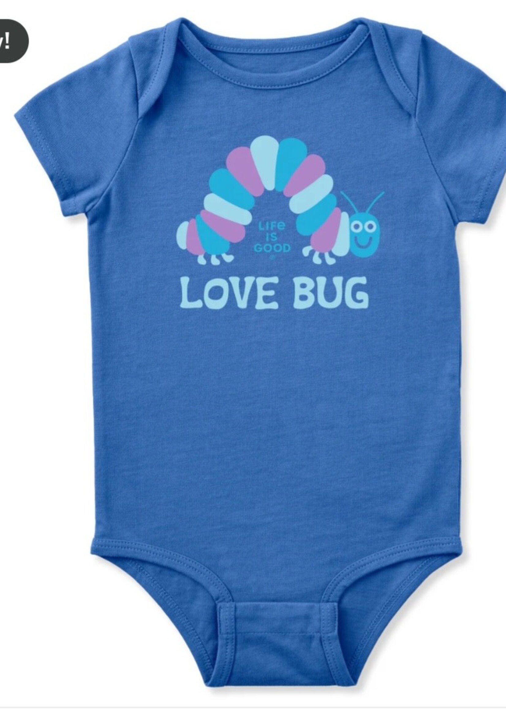 Life is Good INFANT LOVE BUG CATERPILLAR SHORT SLEEVE