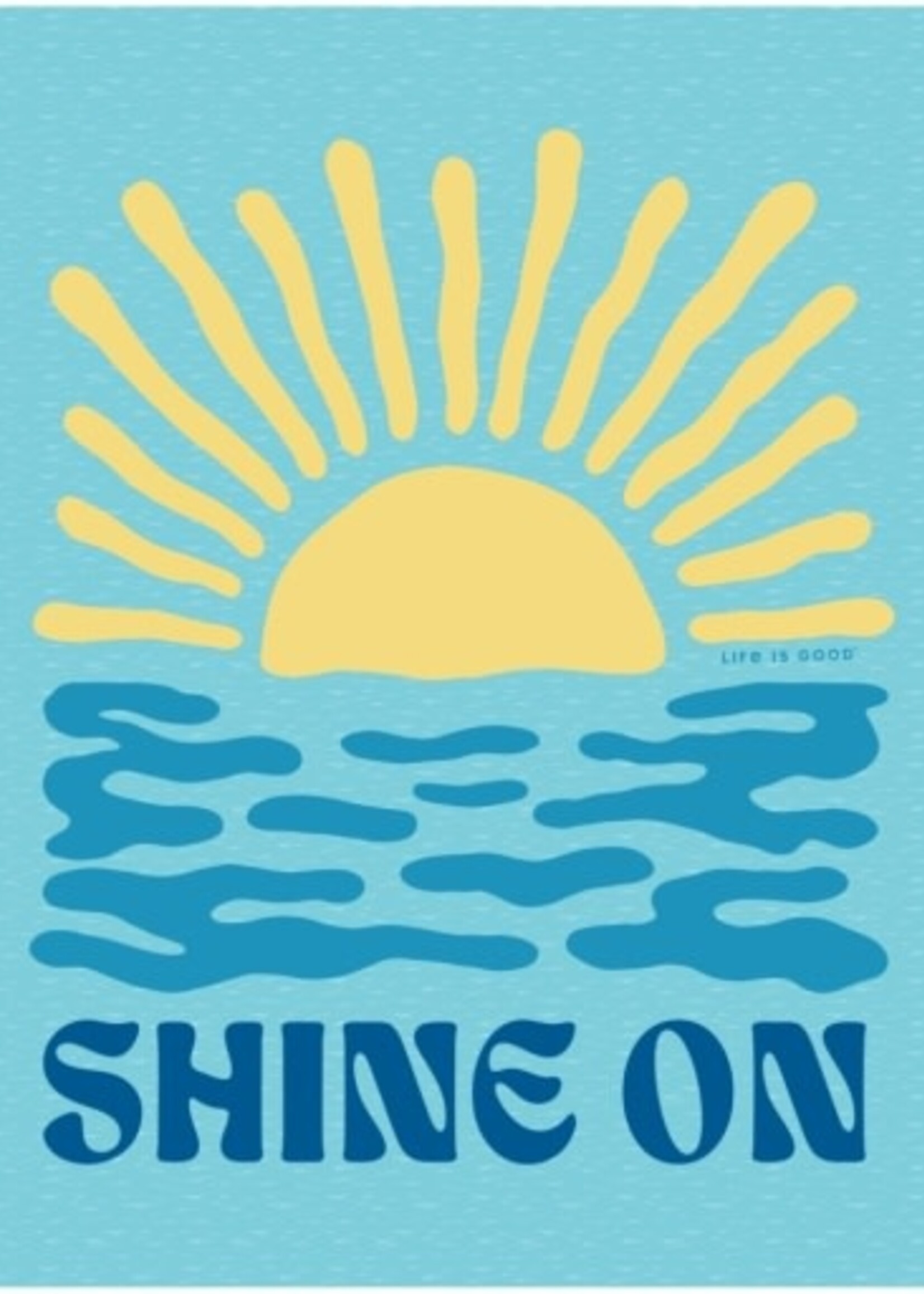 Life is Good KIDS SHINE ON SUNSET SHORT SLEEVE SUN CR