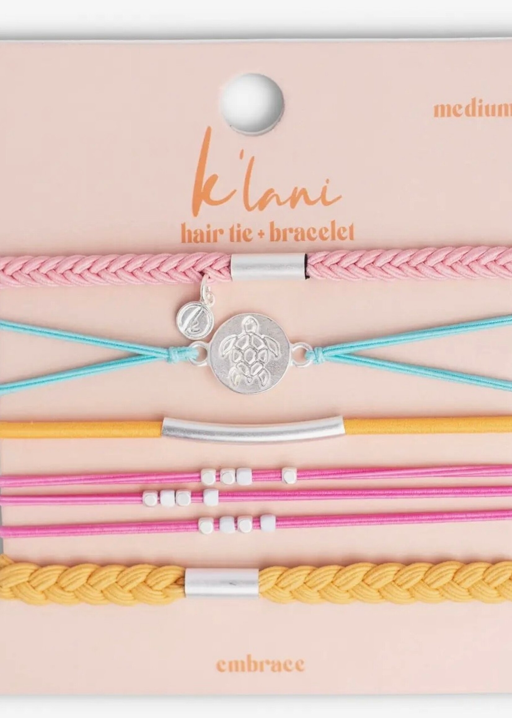 Klani Embrace Hair Tie Bracelet sets